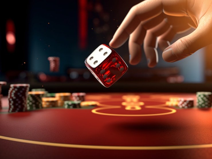 Pemandangan beranda 134 dengan nuansa merah